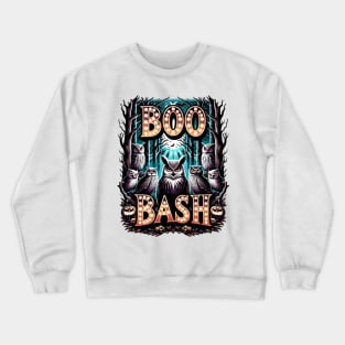 Electrifying 'Boo Bash' design Crewneck Sweatshirt